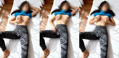 抖音御姐网红 和爱 约炮视频流出 巨乳肥臀曲线性感 白虎嫩穴被大屌后入操到浪叫失神